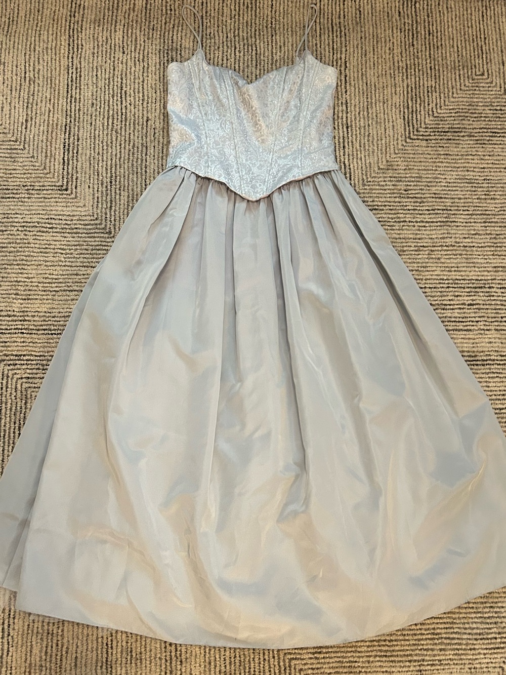 Jessica McClintock Gunne Sax Vintage Princess Fairy Corset Gown Basque Waist